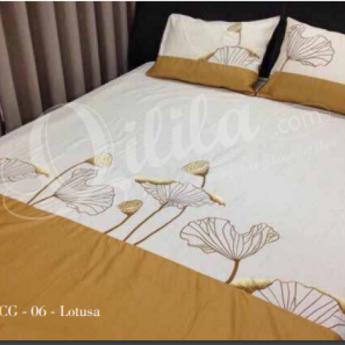 Pillow set - lotus pearl